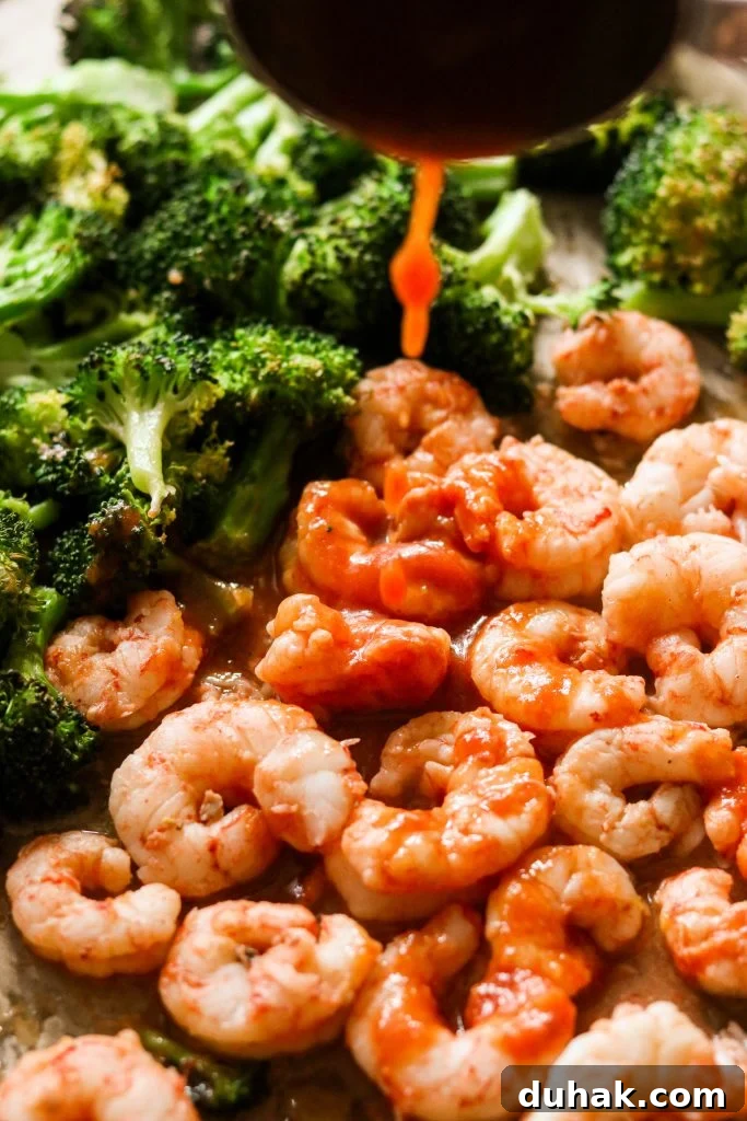 Whole30 and Paleo Sweet and Sour Shrimp with Broccoli — Sheet Pan Meal 3 sheet pan shrimp and broccoli with Whole30 sweet and sour sauce