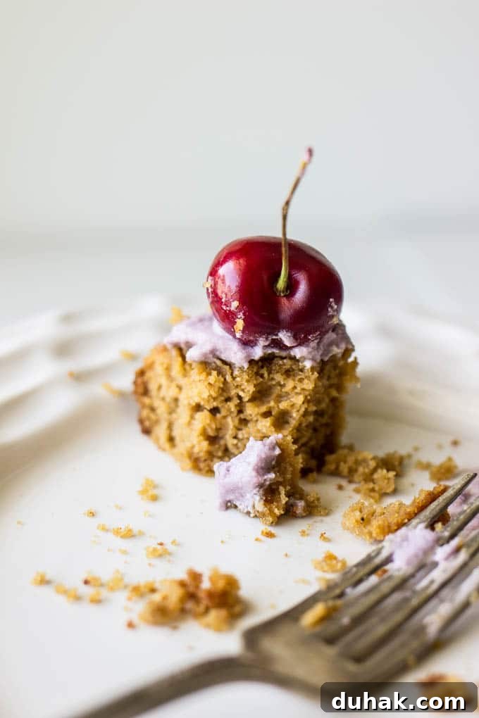 cake with a cherry on top