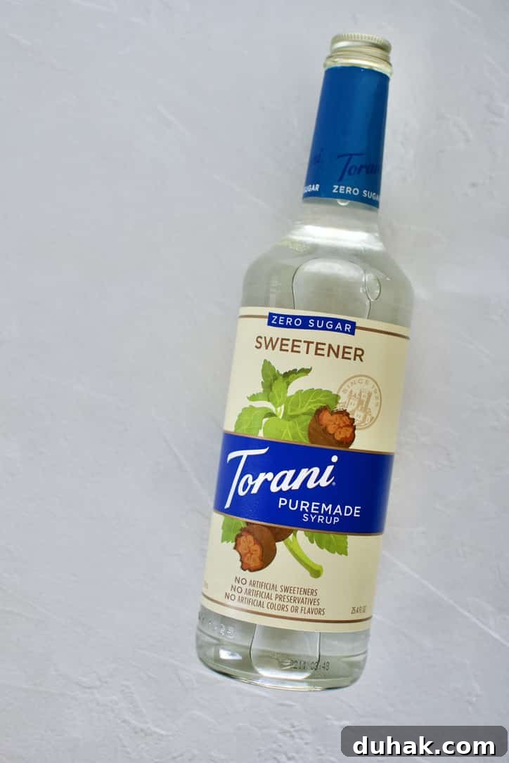 Zero Sugar Drink Sweetener from Torani.