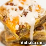 Peaches and Cream Bars