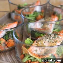 Maple Salmon Bowls