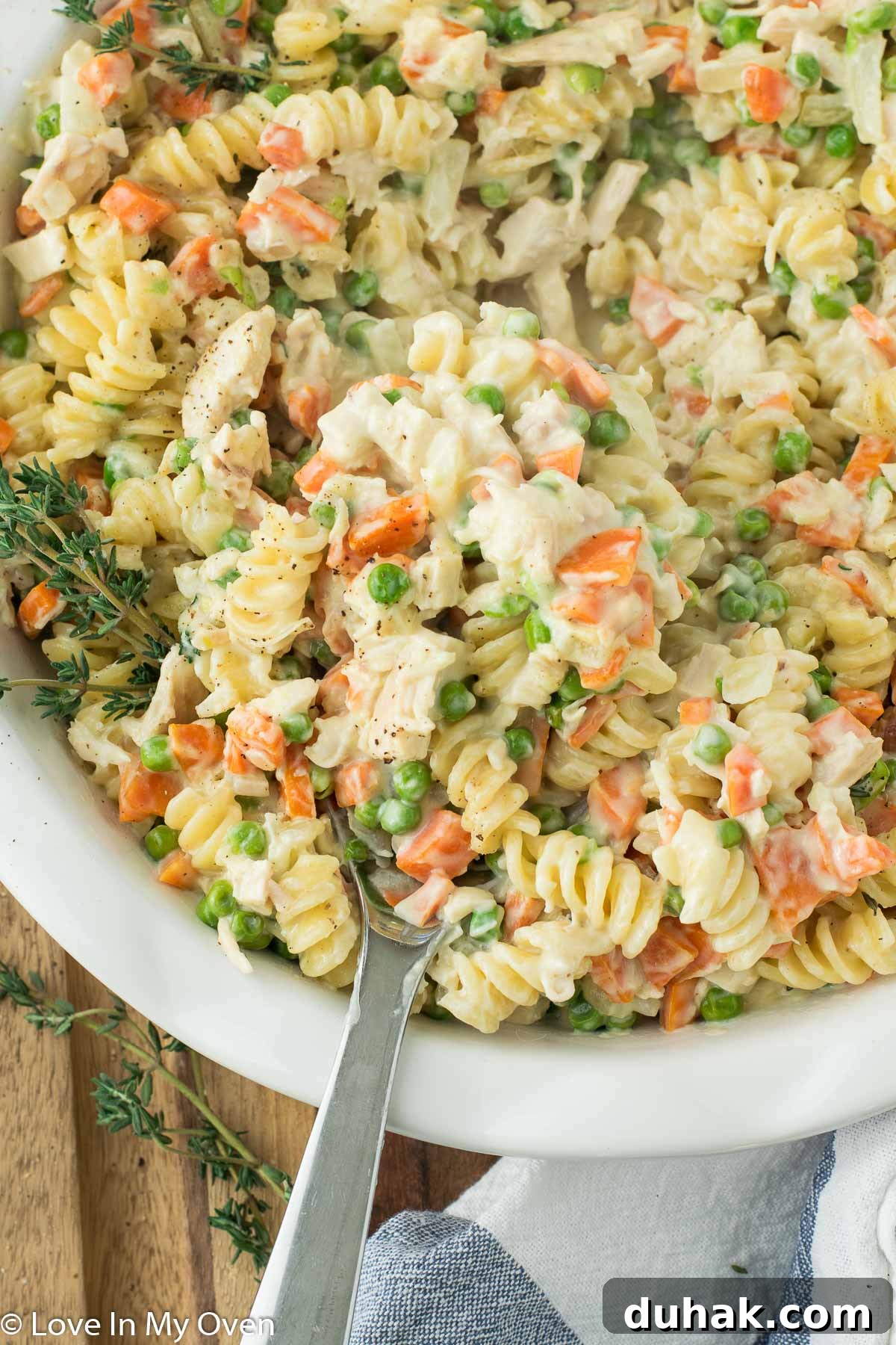 Creamy Chicken Pot Pie Pasta Recipe You’ll Want Tonight 6 chicken pot pie