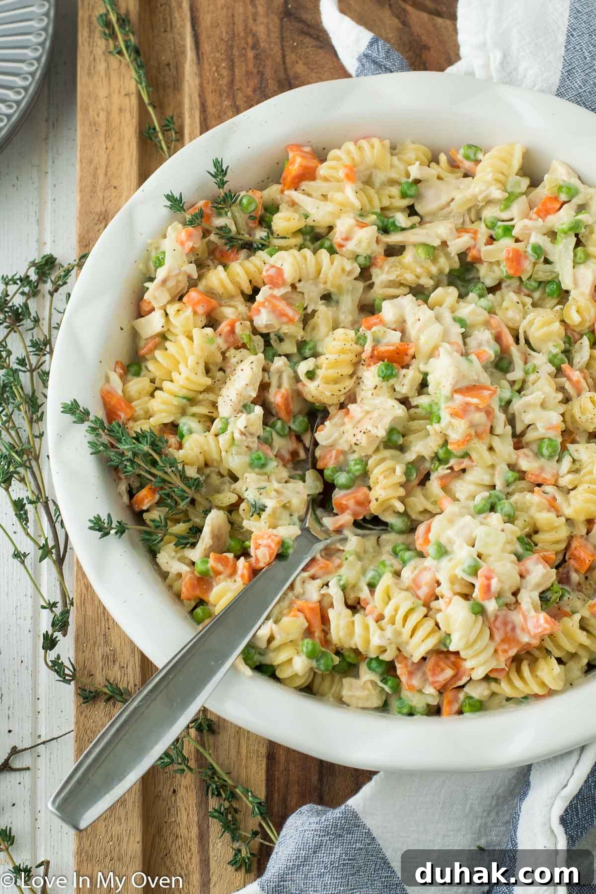Creamy Chicken Pot Pie Pasta Recipe You’ll Want Tonight 7 chicken pot pie