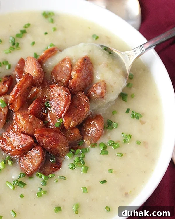 Paleo Creamy Potato Leek Soup