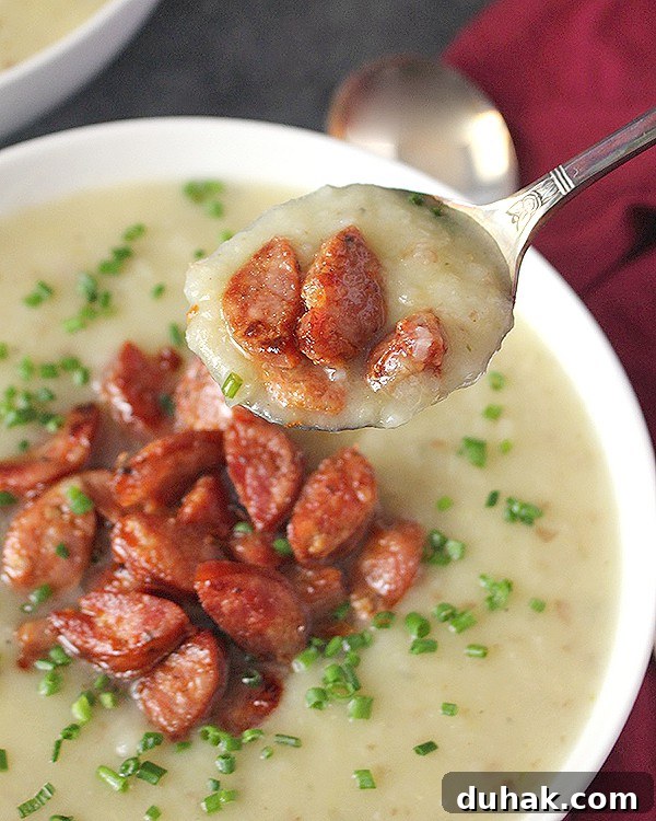 Paleo Creamy Potato Leek Soup