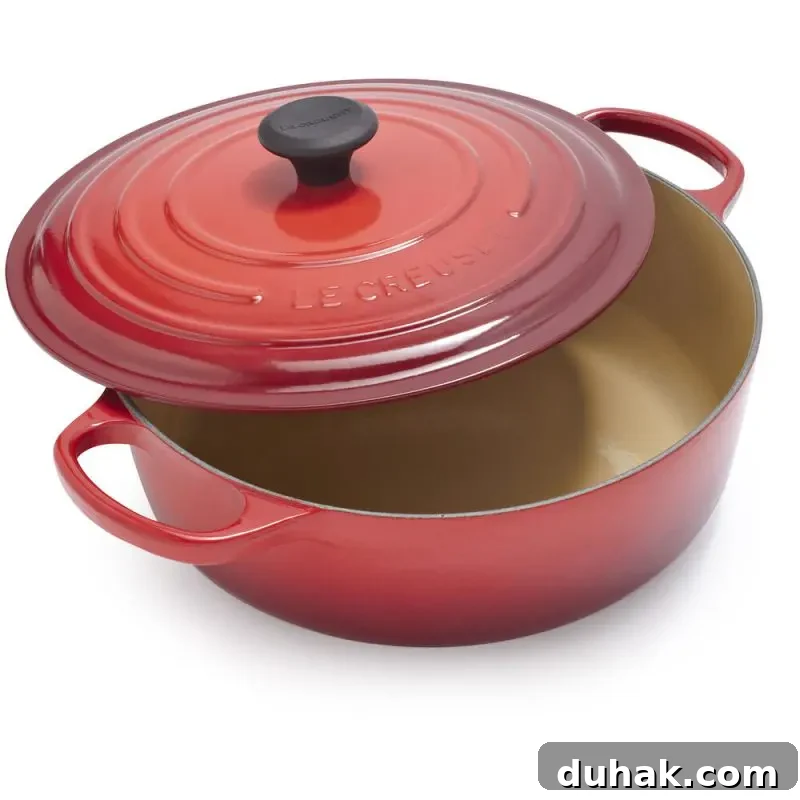 Velvety French Onion Soup Recipe for Comforting Weeknight Meals 11 Le Creuset Dutch Oven