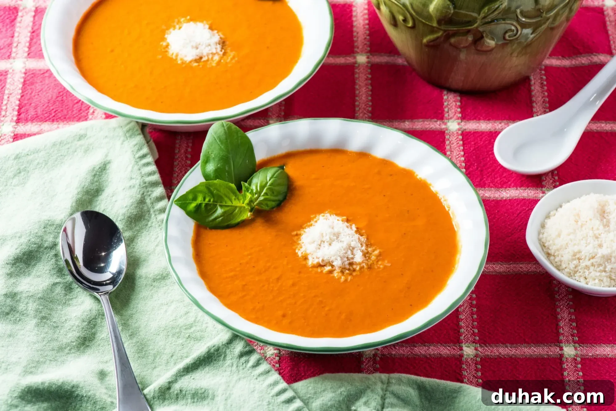 Creamy Tomato Basil Soup