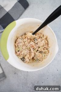 Stir it all around until well combined