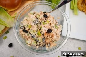 Cherry chicken salad ready serve 2