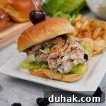 Smoked cherry chicken salad ready 6