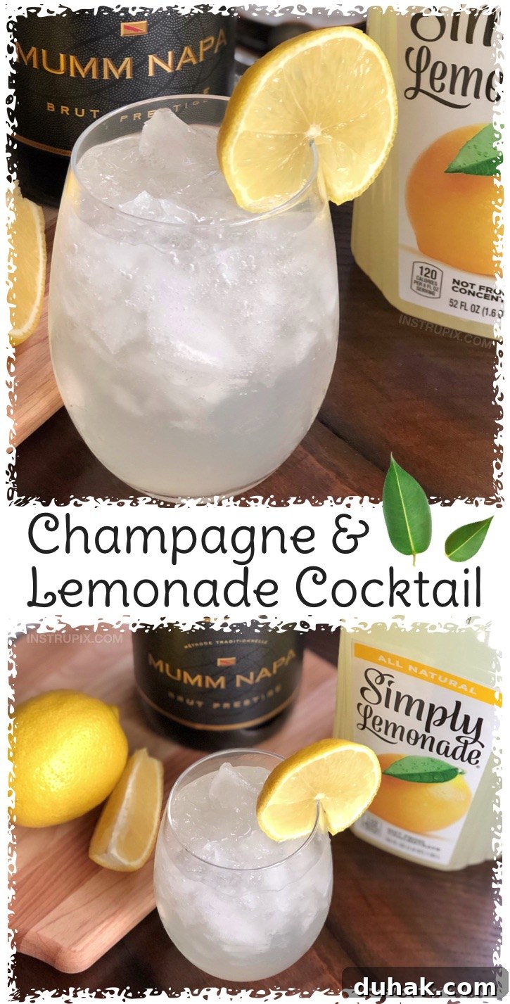8 Surprising Ways to Enjoy Wine You Haven’t Tried 18 Champagne and lemonade cocktail