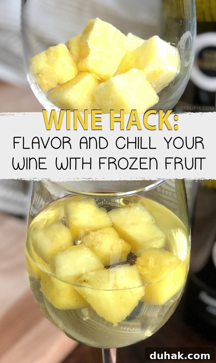 8 Surprising Ways to Enjoy Wine You Haven’t Tried 4 Frozen fruit adds flavor to wine