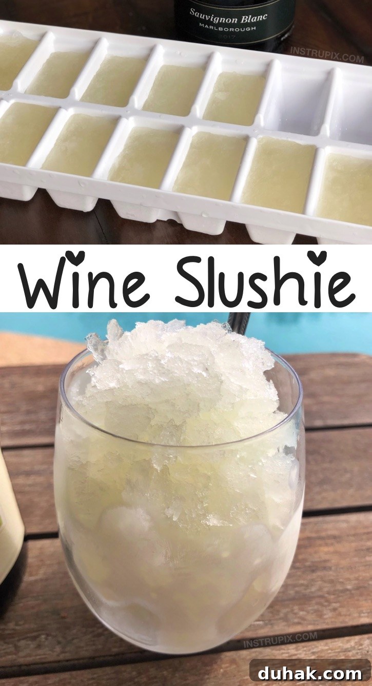 8 Surprising Ways to Enjoy Wine You Haven’t Tried 8 Wine slushie made from frozen wine cubes