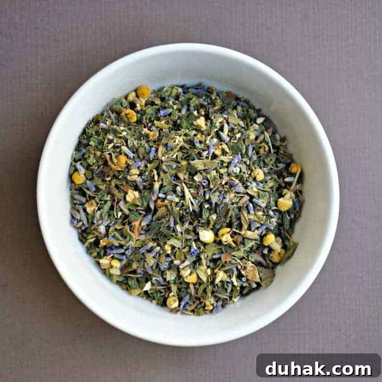 Lavender Chamomile Mint Tea