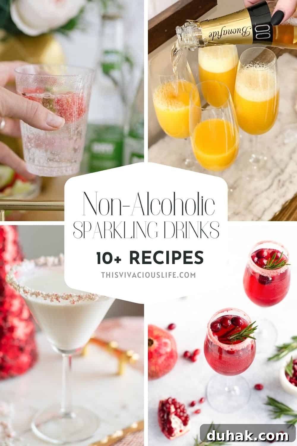 Sparkling Non-Alcoholic Drinks pin
