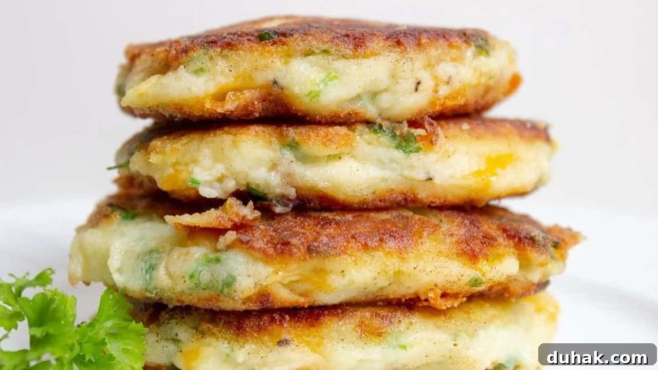 Mashed Potato Pancakes