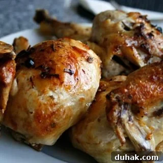 Roast Chicken With Lemon, Garlic & Rosemary
