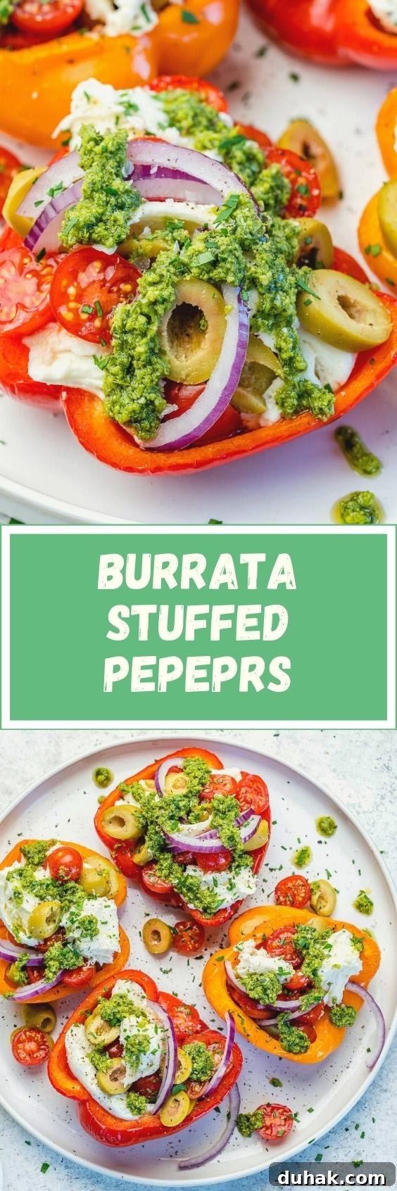 Baked Bell Peppers Stuffed with Creamy Burrata 12 img 37978 12