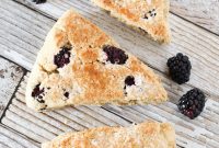 Gluten-Free Vegan Blackberry Scones Recipe — Flaky & Fruity