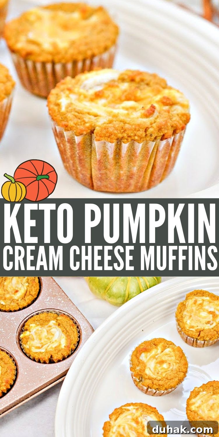 Keto Pumpkin Cream Cheese Swirl Muffins Recipe 14 Keto Pumpkin Cream Cheese Swirl Muffins