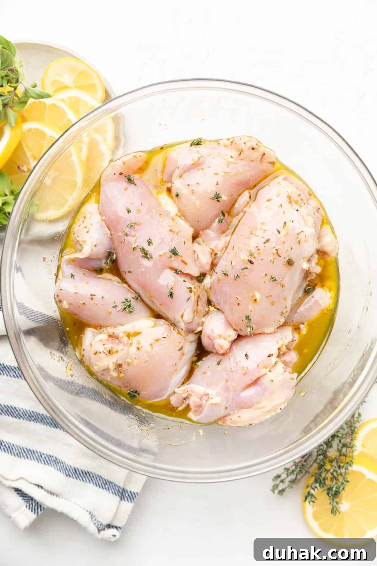 marinating chicken