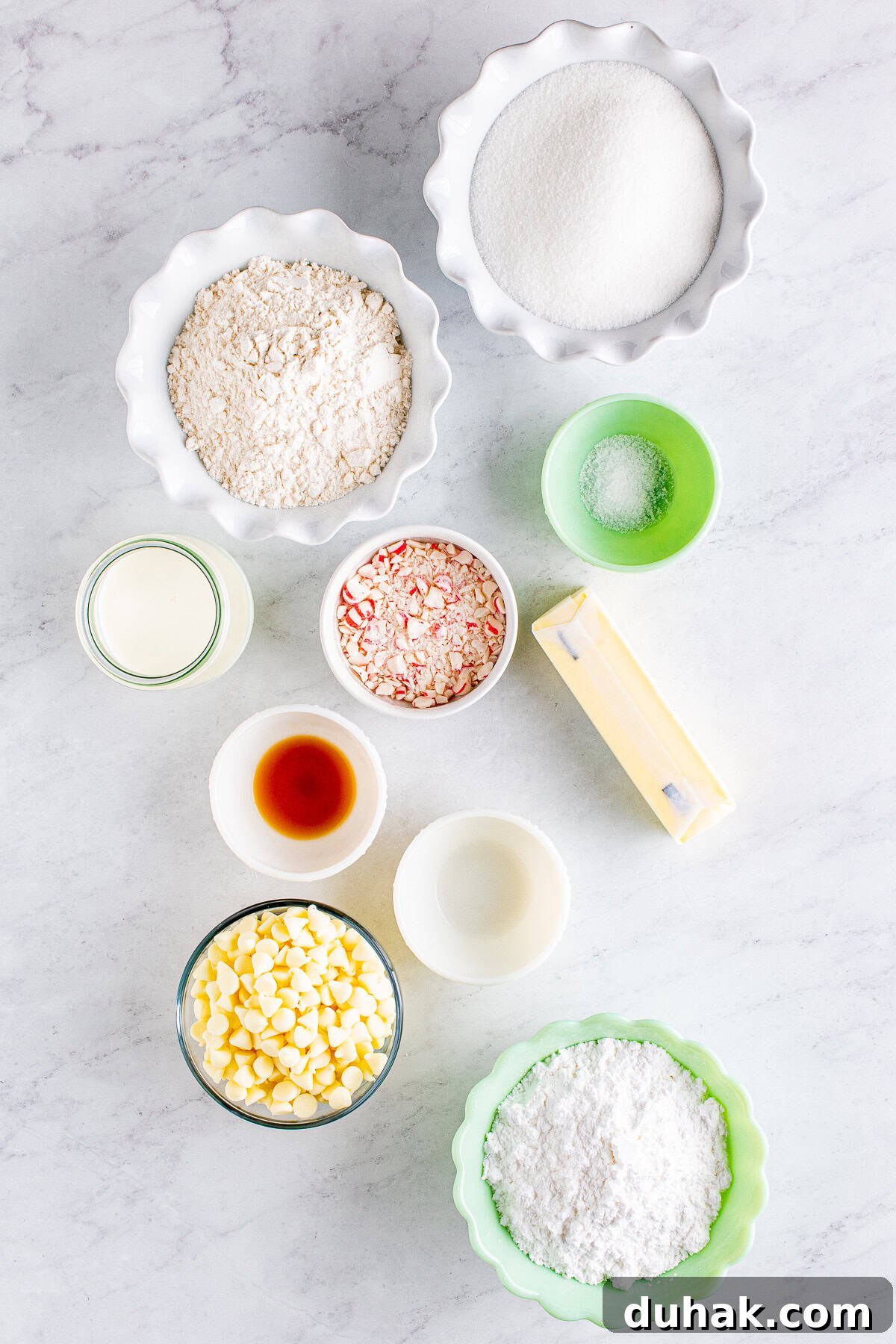 ingredients needed for easy edible cookie dough recipe