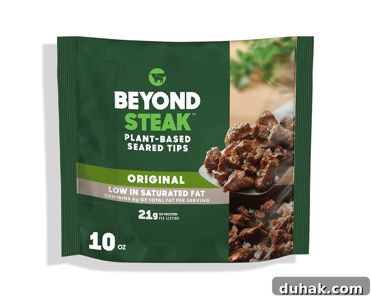 Beyond Steak Tips: Flavorful Marinated Beef Skewers Recipe 3 Beyond Steak Tips in a bag.
