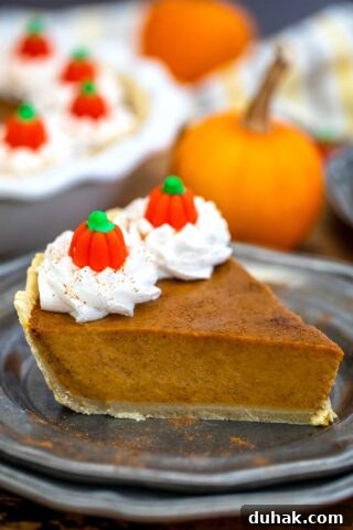 Homemade Pumpkin Pie recipe is easy and full of fall flavors that your guests will surely appreciate!
