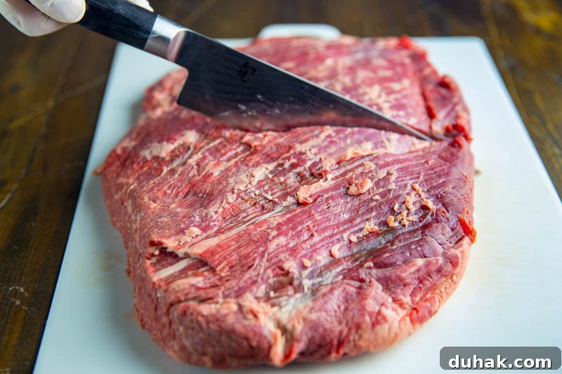 Sous Vide Brisket Flat Finished on the Big Green Egg 4 Smoked Sous Vide Brisket Flat