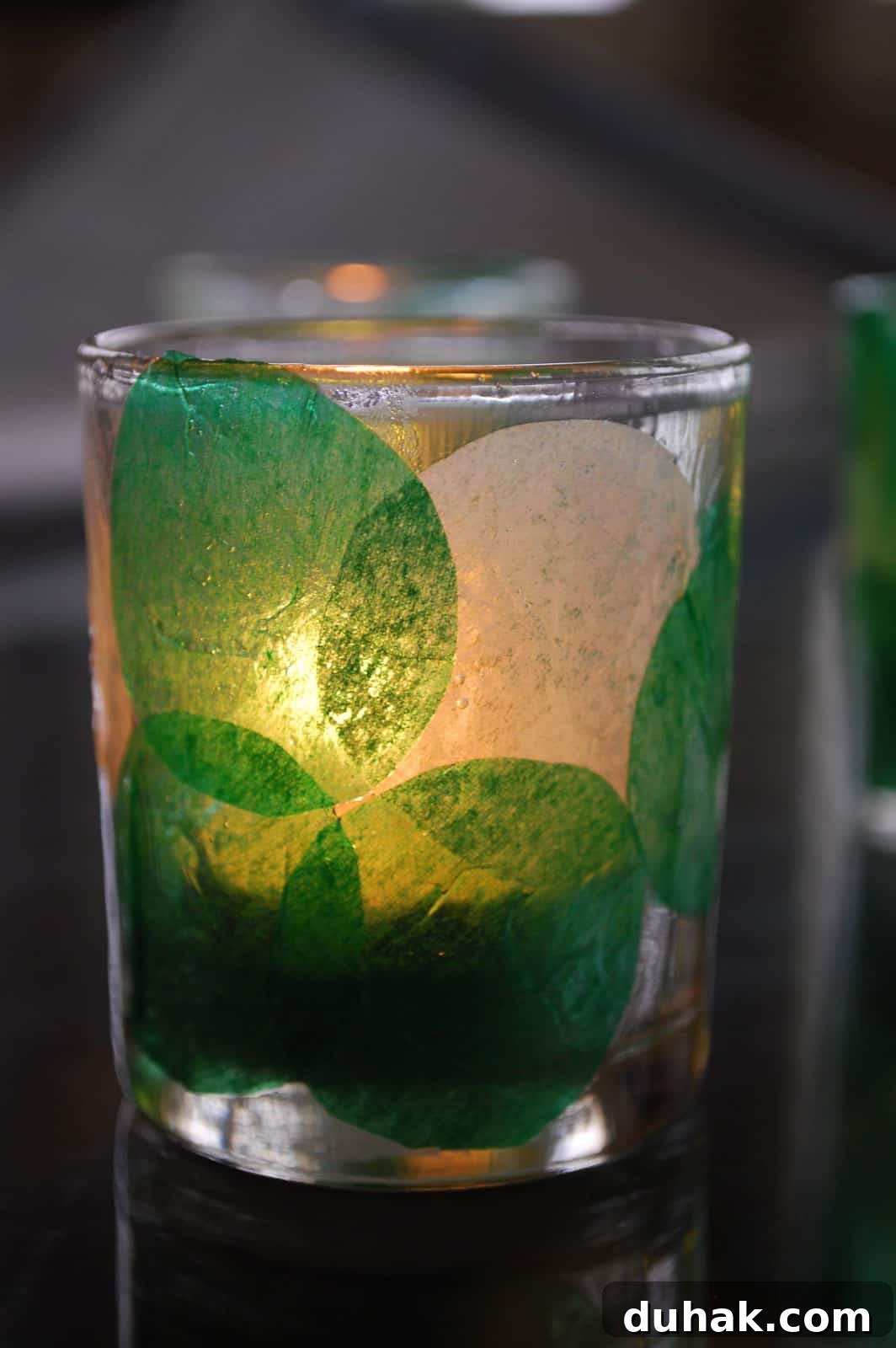 St. Patrick’s Day Votive Candle Craft Ideas 9 Saint Patrick's Day Craft Project