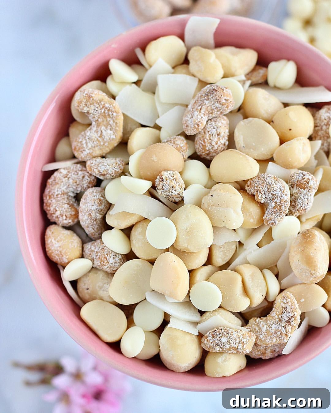 Hawaiian Trail Mix Recipe: Tropical Snack Ideas & Variations 3 Close up of mix ingredients