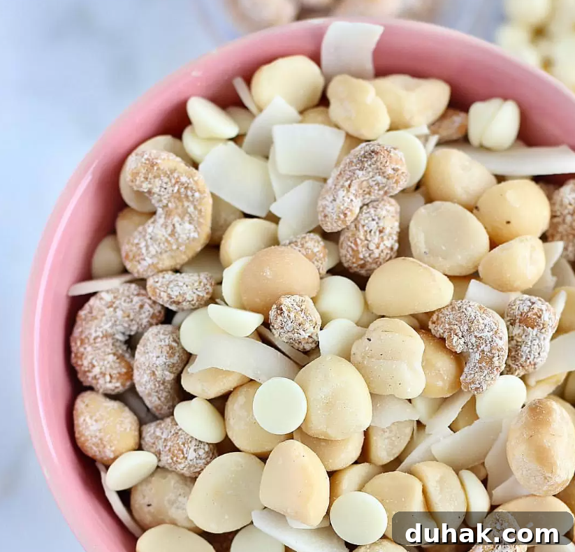 Hawaiian Trail Mix bowl
