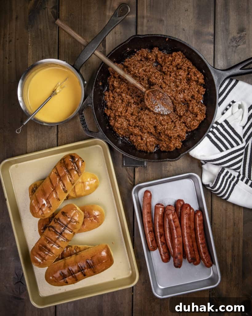Sloppy Joe Hot Dogs with Creamy Cheese Sauce 8 img 5130 7