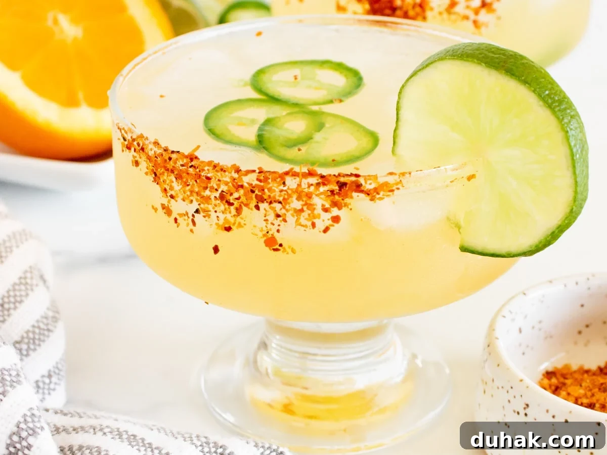 Skinny Spicy Margarita