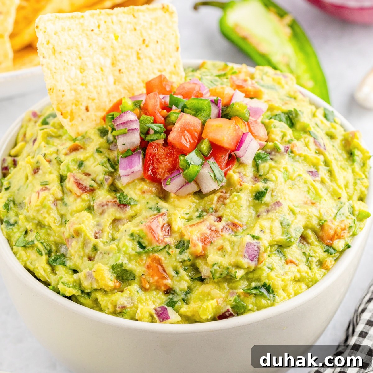Spicy Jalapeno Guacamole Recipe