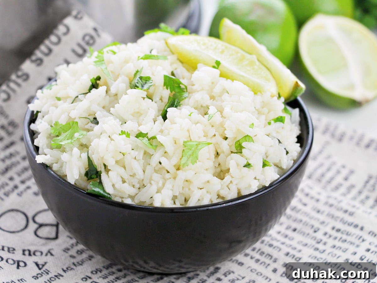 cilantro lime rice easy recipe