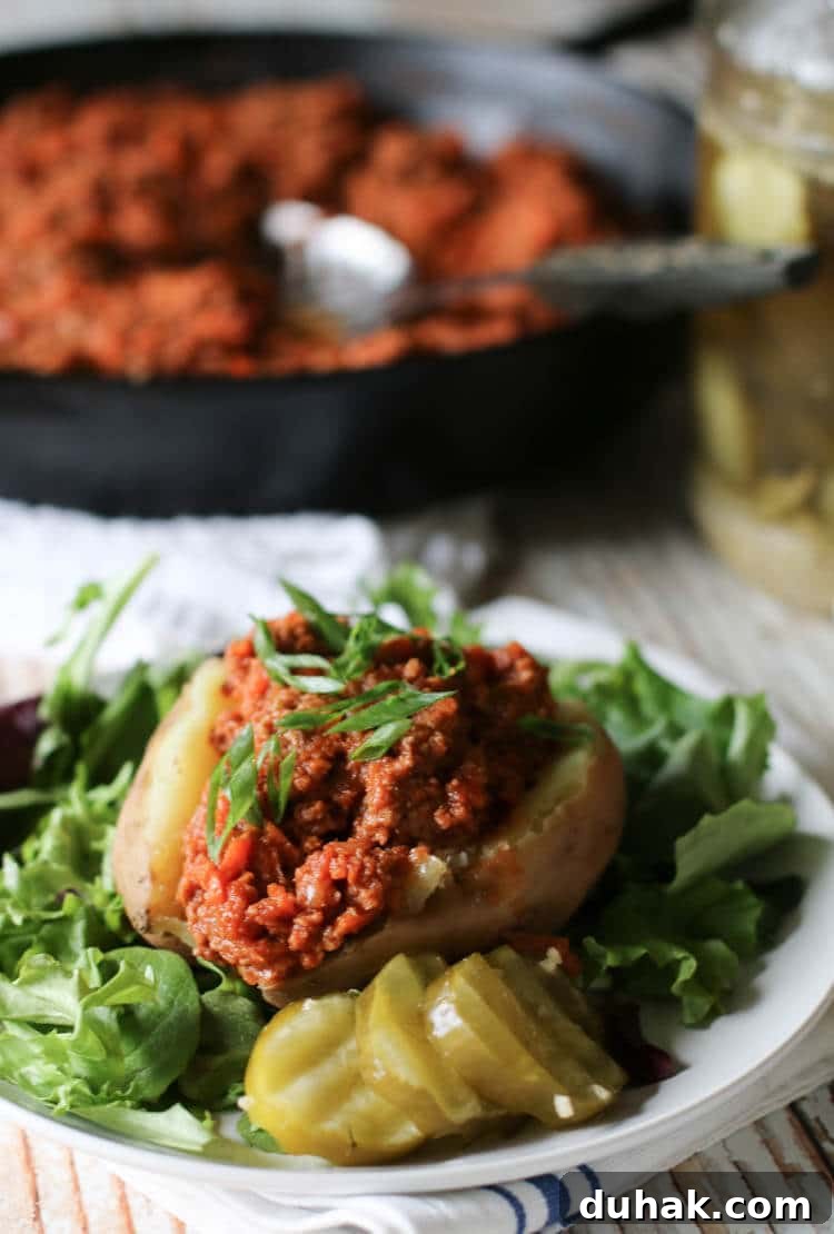 Veggie-Packed Sloppy Joes (Paleo, Whole30, Low-Carb) - Tools
