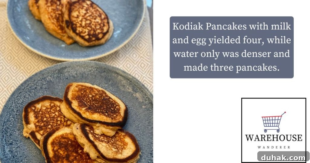 Kodiak Cakes at Costco: Real Review of Their Pancake Mix 3 How Many Pancakes Does 1 Cup of Kodiak Cake Make