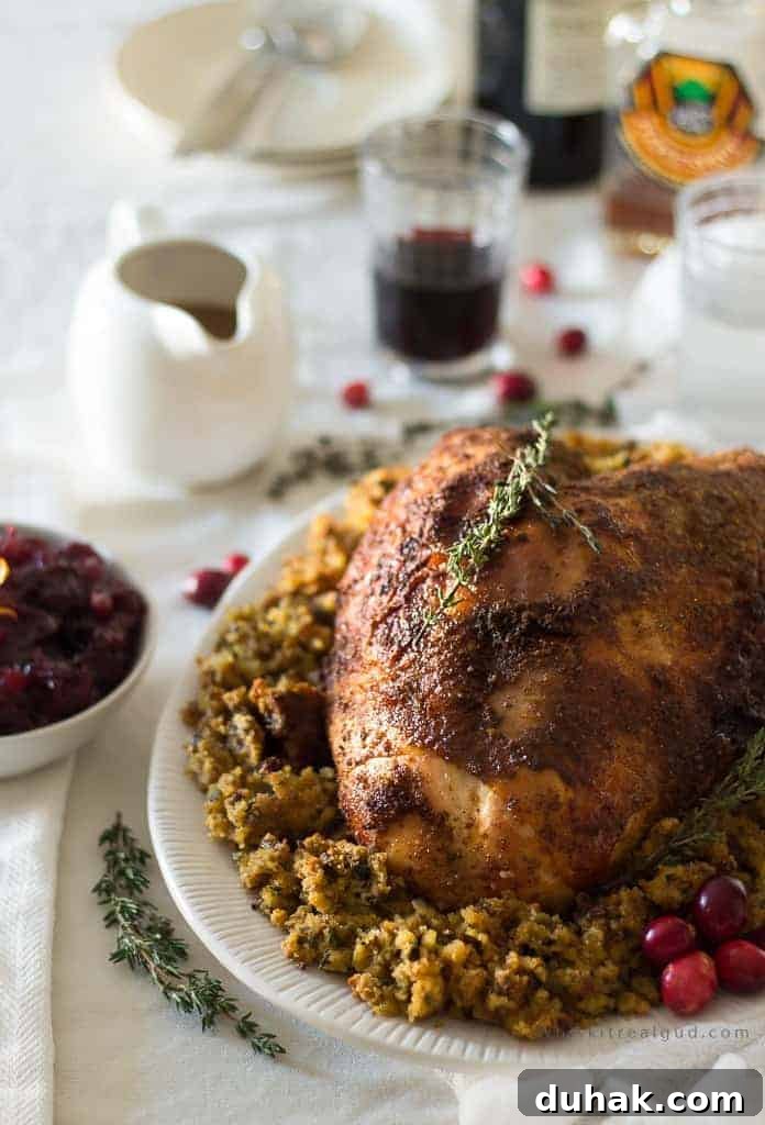 Cajun Turkey Breast Recipe: Slow Cooker and Oven Method (Video) 2 This juicy slow cooker Cajun turkey breast with maple glaze