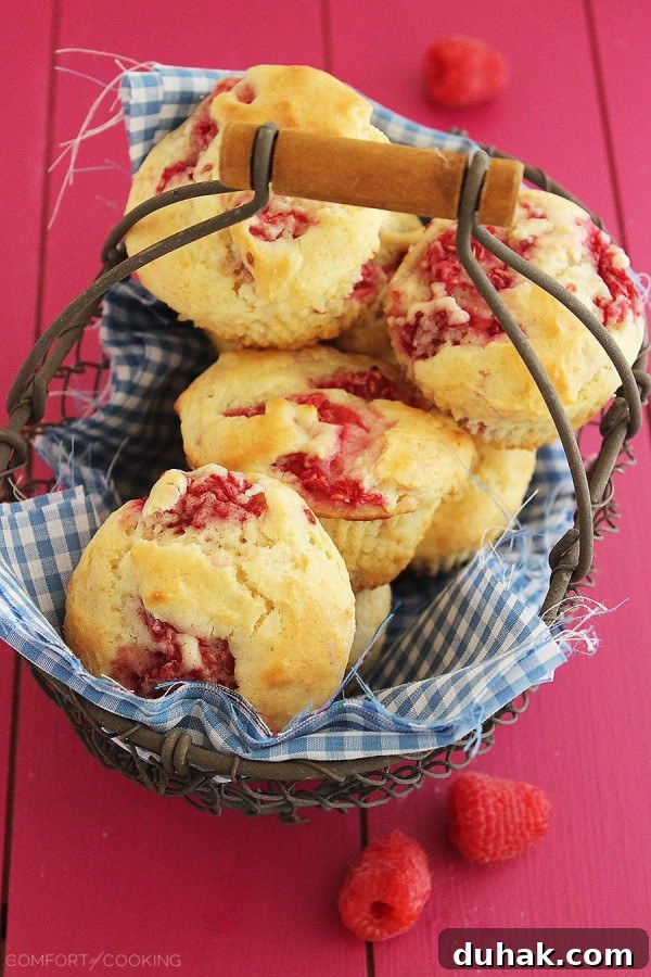 Super-Soft Lemon Raspberry Muffins Recipe for Moist, Zesty Bites 5 Super Soft Lemon-Raspberry Muffins – Wake up to a batch of these super soft, summery lemon raspberry muffins. They freeze and reheat easily, too! | thecomfortofcooking.com