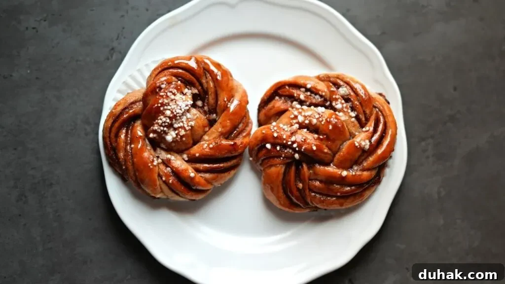 Authentic Swedish Kanelbullar Recipe: Soft Cinnamon Buns 3 swedish cinnamon buns
