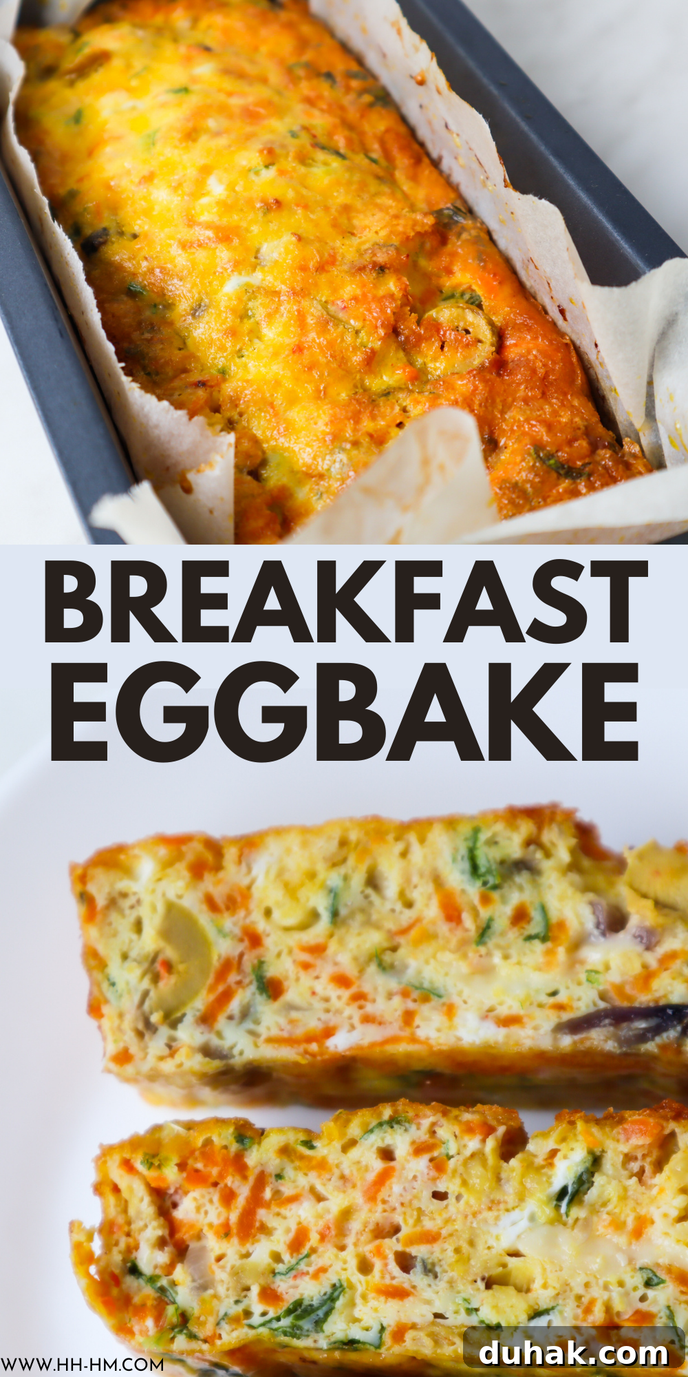 Super easy breakfast egg bake recipe that you will love! This is a great low-carb and high-protein breakfast idea that you can meal prep for the week, especially if you have fitness and weight loss goals!