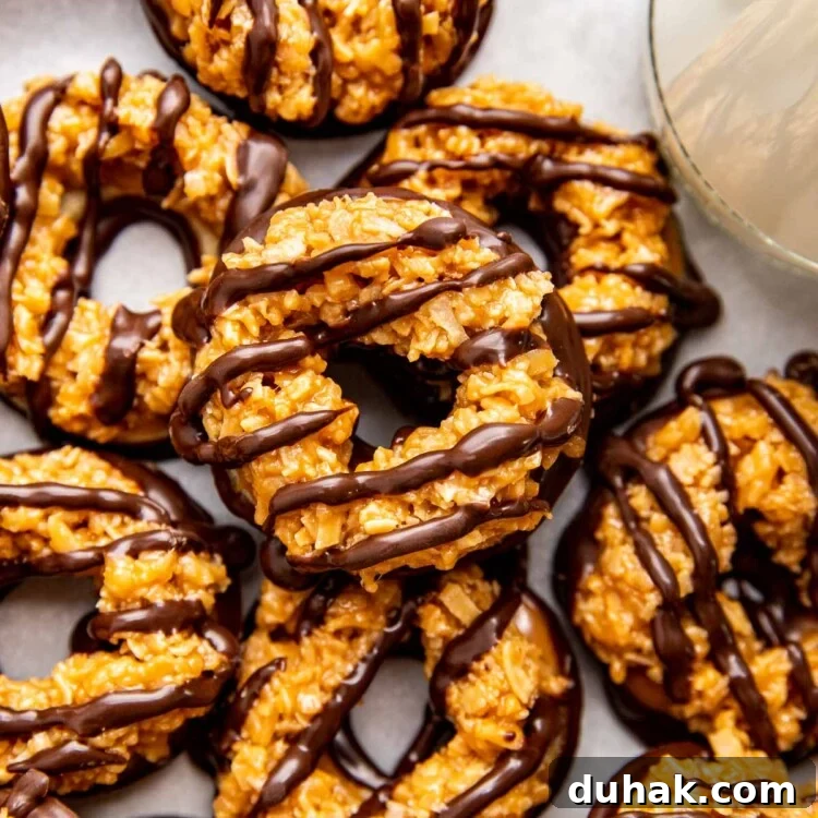 How to Make Samoas Cookies at Home — Girl Scout Copycat Recipe 11 img 66187 14