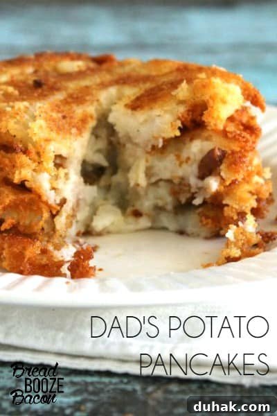 My Dad's Potato Pancakes were one of my favorite special breakfasts growing up!