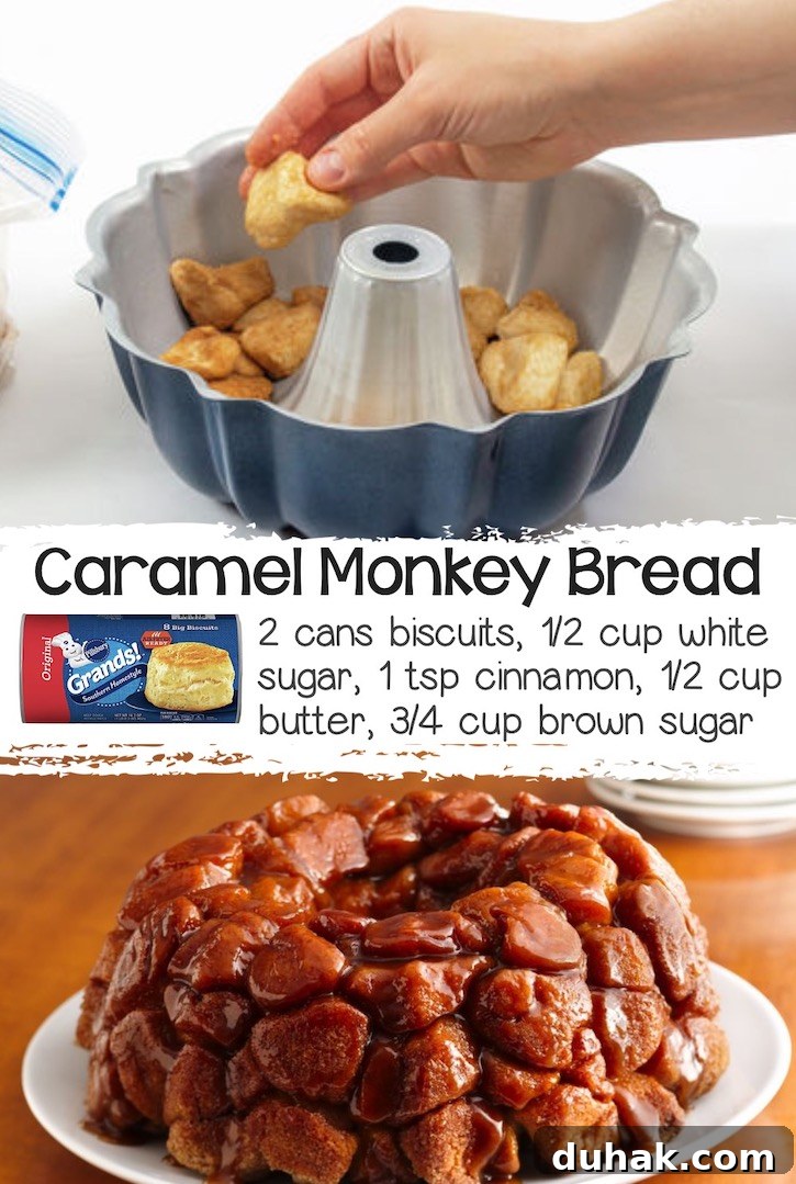 24 Creative Recipes You Can Make With Canned Refrigerated Dough 18 Caramel monkey bread made from biscuits mixed with butter, brown sugar, and cinnamon, baked in a bundt pan.