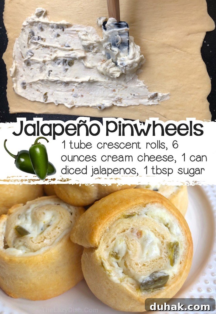24 Creative Recipes You Can Make With Canned Refrigerated Dough 21 Pinwheels made with crescent dough stuffed with cream cheese and jalapeños.