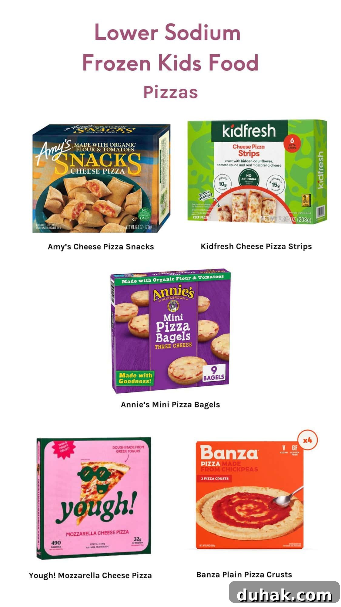lower sodium frozen pizza