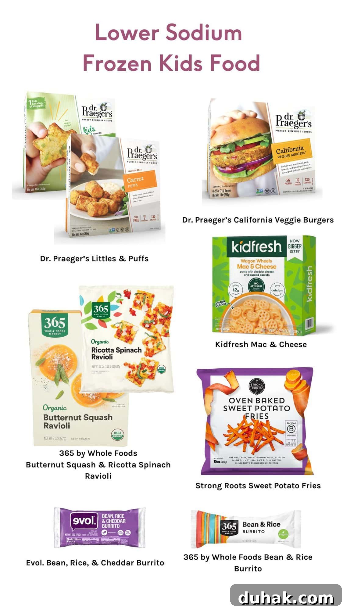 lower sodium frozen foods