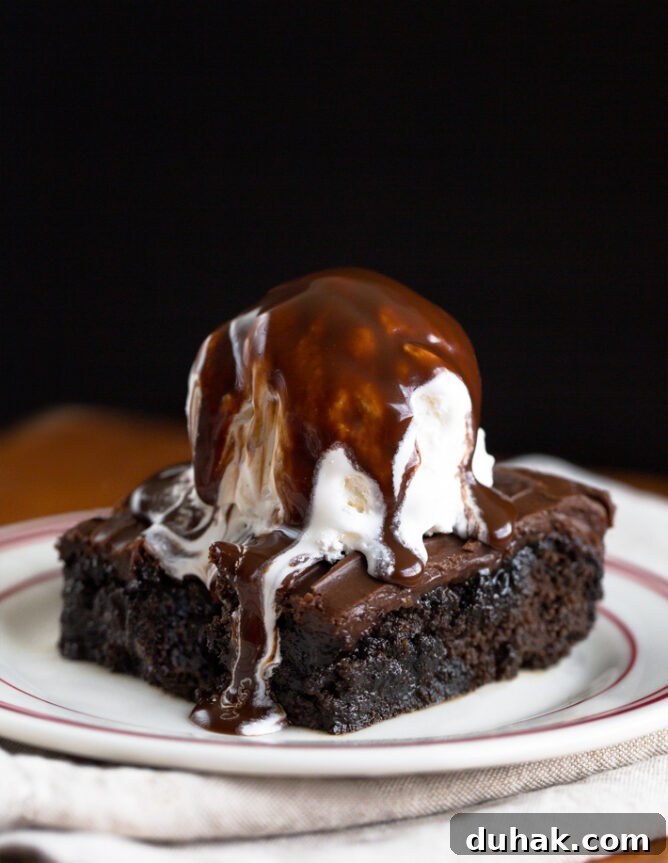 Dark Chocolate Vegan Brownie Recipe