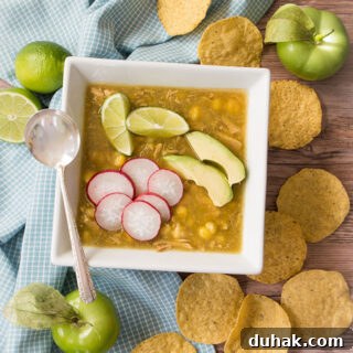 easy green posole